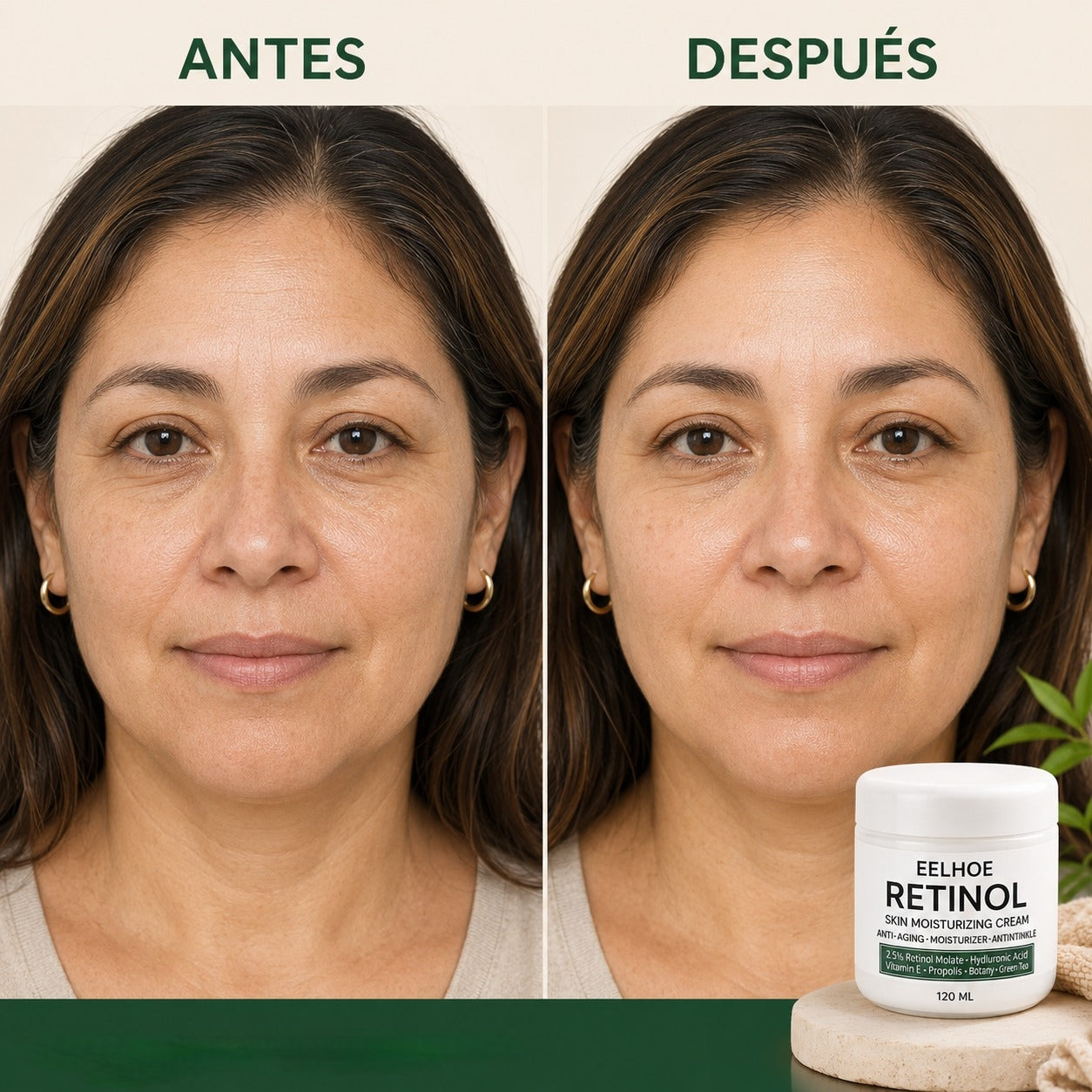 Crema Hidratante con Retinol EELHOE –250